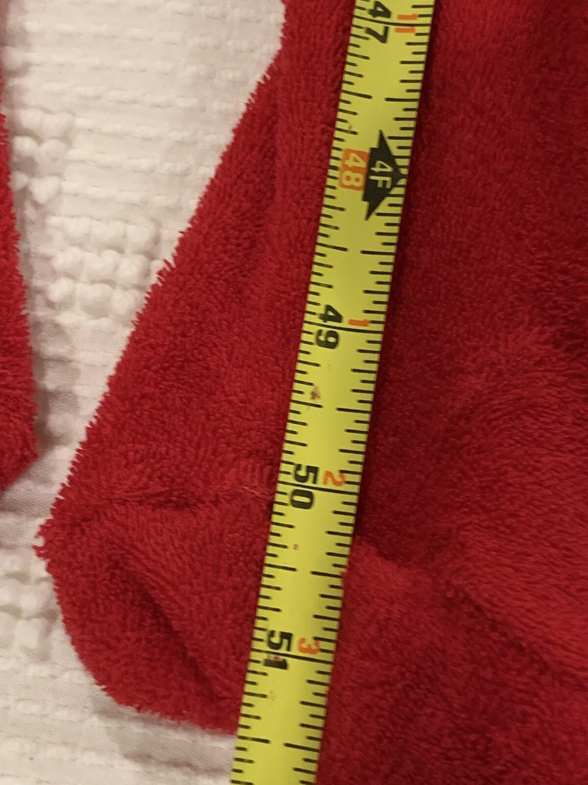 VTG Sears Women’s S 32/34 Red Zip Up Sexy 1 Piece Loungewear Stretch Terry Knit