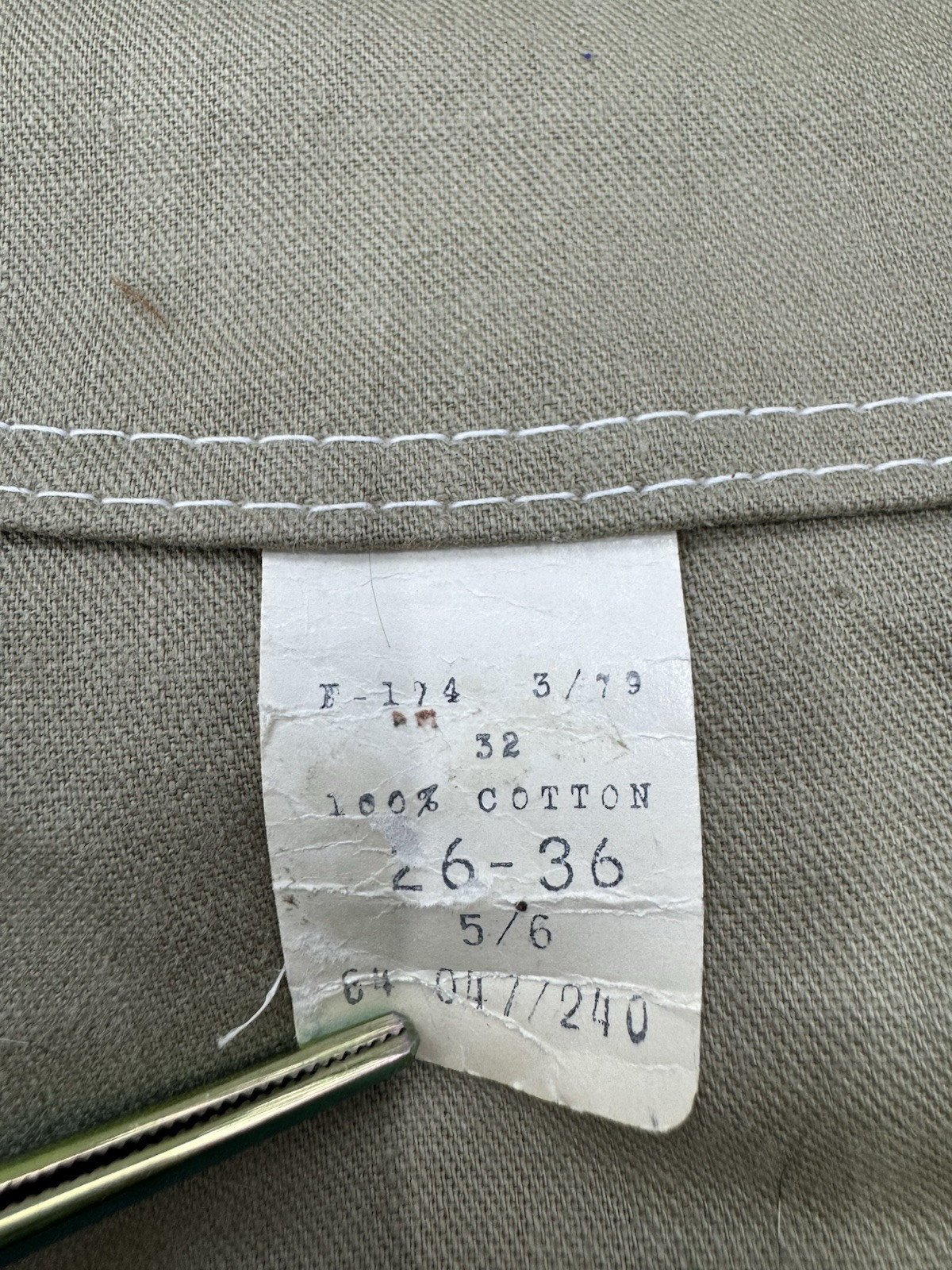 VTG Washington Dee Cee Size 26×36 Sanforized Overalls NOS Deadstock 1960s 70s
