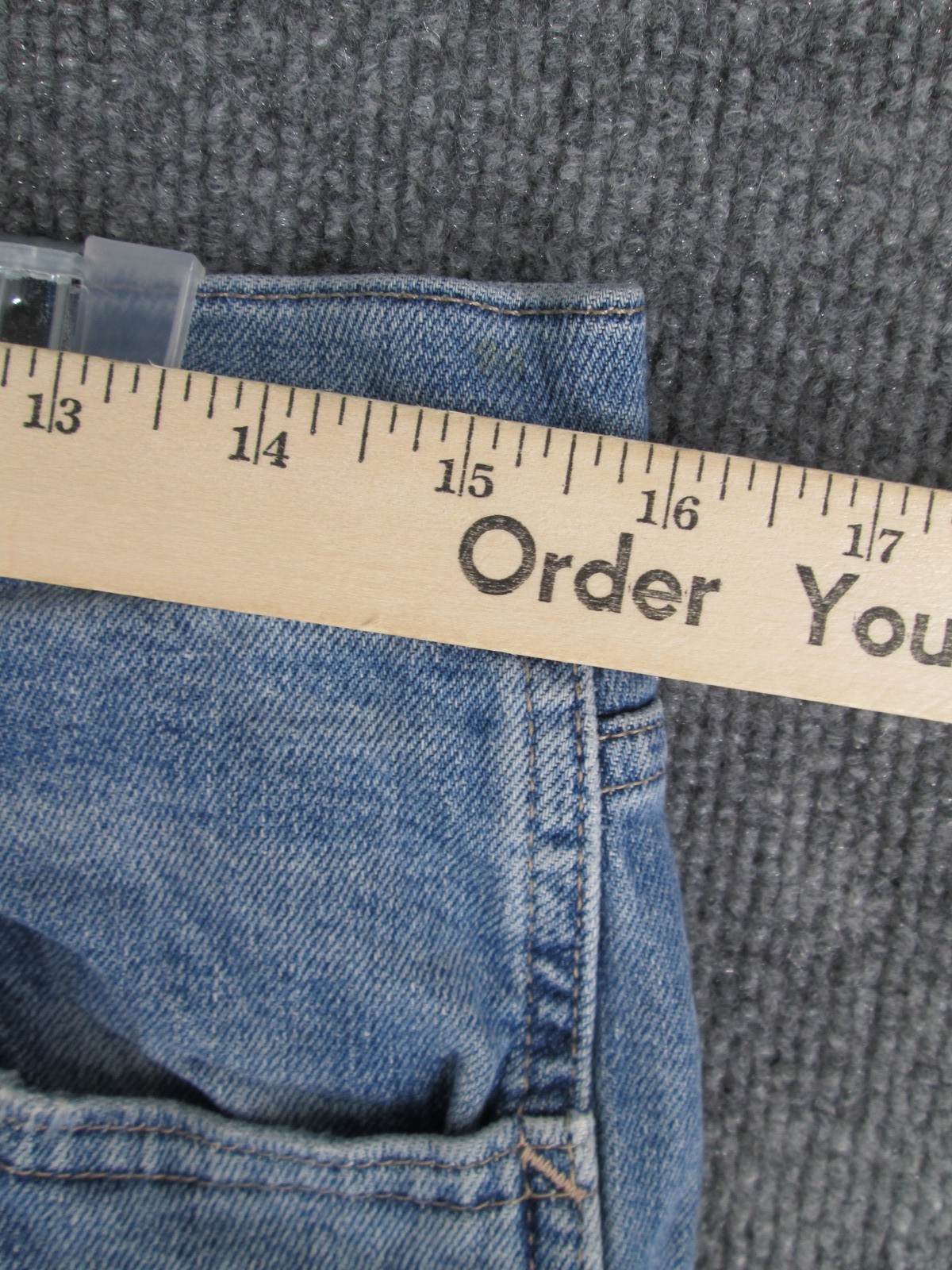 Gap Vintage 1969 Women’s Distressed Light Wash Flare Leg Jeans Size 12/31 Frayed