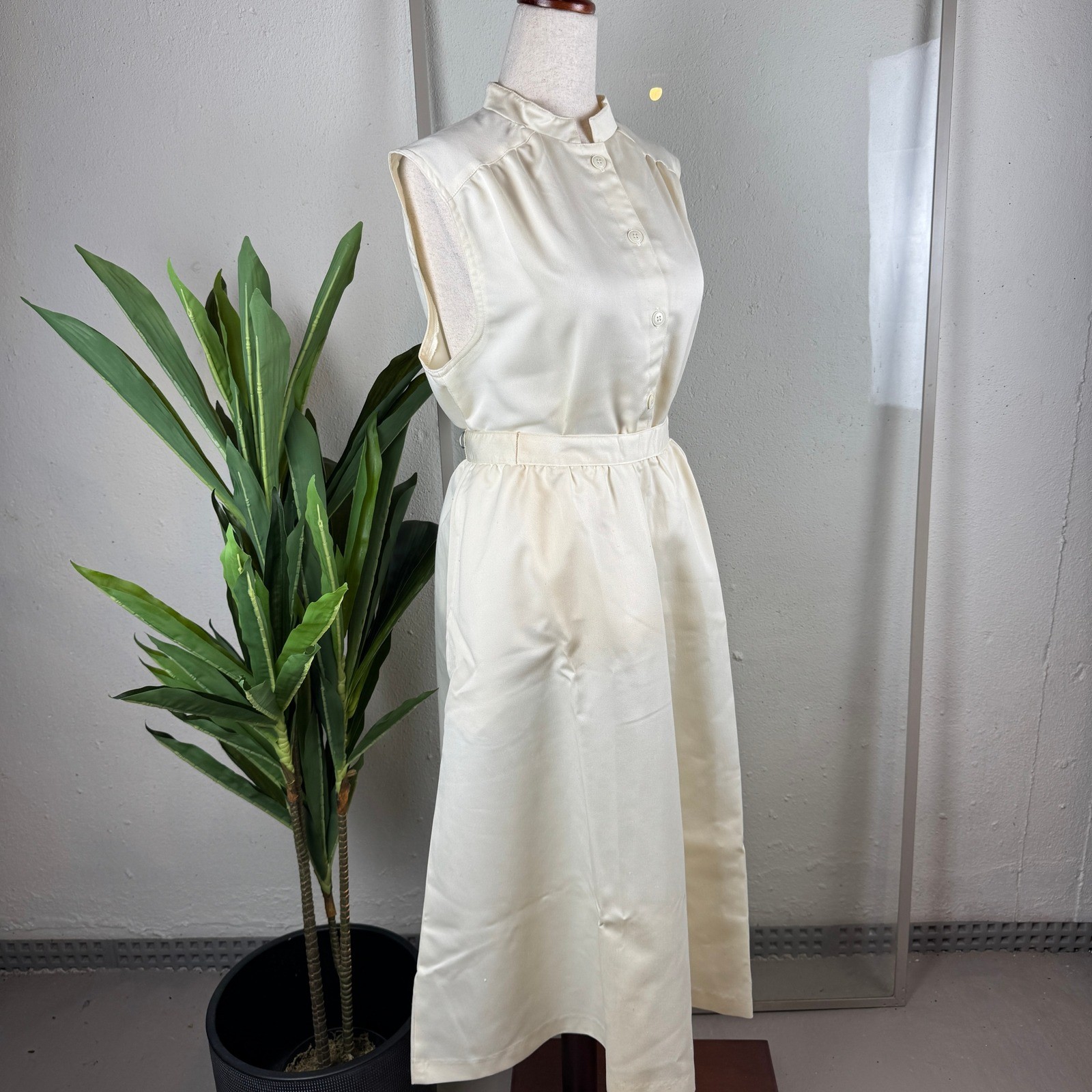 Romantic Garden Party Vintage 3pc Skirt Suit Set 14/18 Ivory (2 Skirts Included)