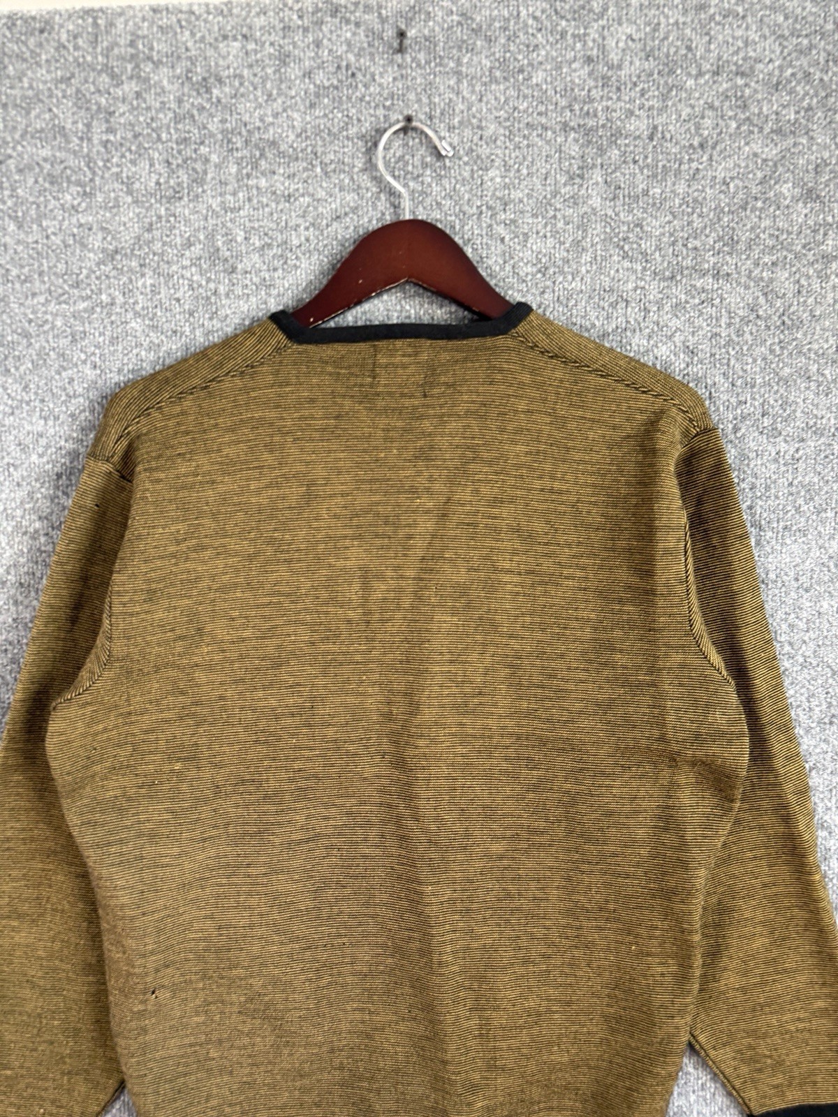 True Vintage Merino Australian Wool V-Neck Sweater 50s 60s Womens Large Union