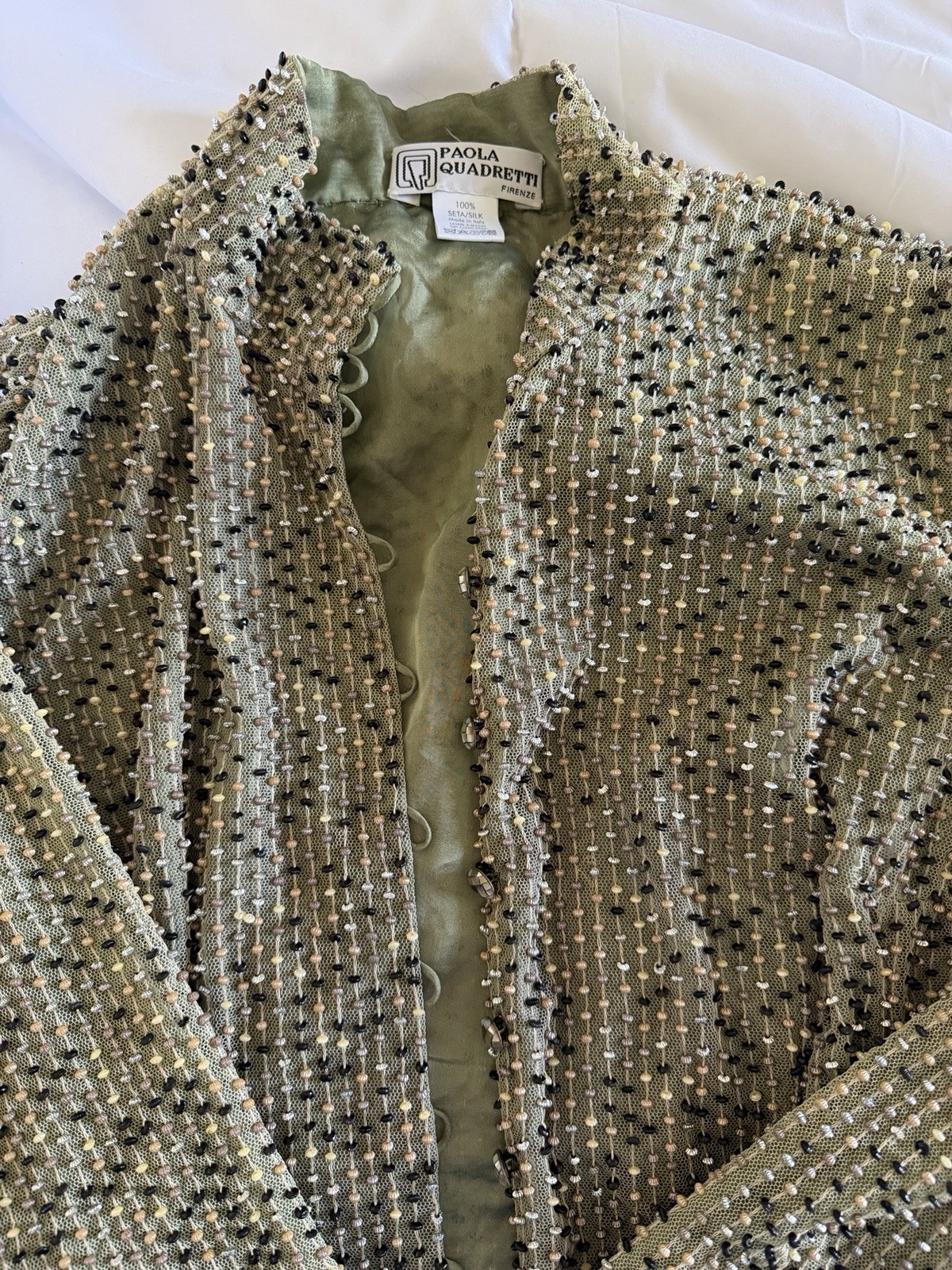 Vintage Beaded Dress Jacket