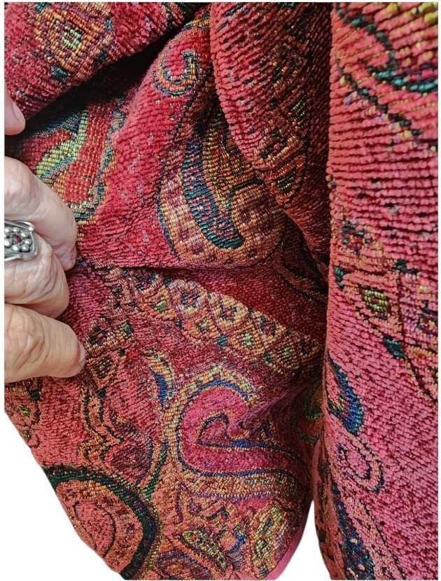 Flashback Vintage Tapestry Jacket Y2K 90’s Size XL Mandarin Collar