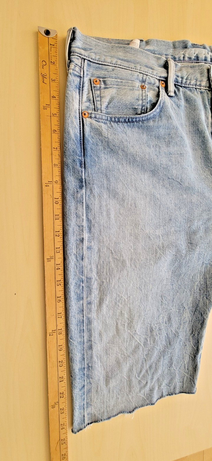 Levi’s 501 Selvedge Redline Made in USA Cut Off Shorts SZ 38X24’5