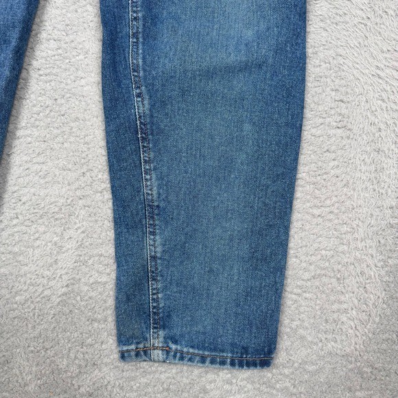 Eddie Bauer Vintage High Waisted Mom Jeans Medium Wash Blue Made in USA Missy 6