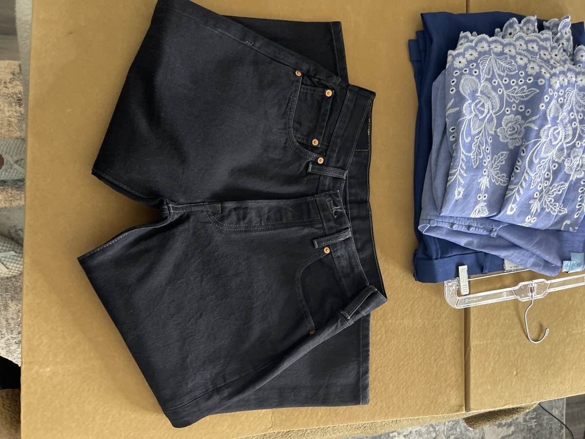 Levi Strauss 501XX Men’s Dark Indigo Denim Straight Jeans W32 L34