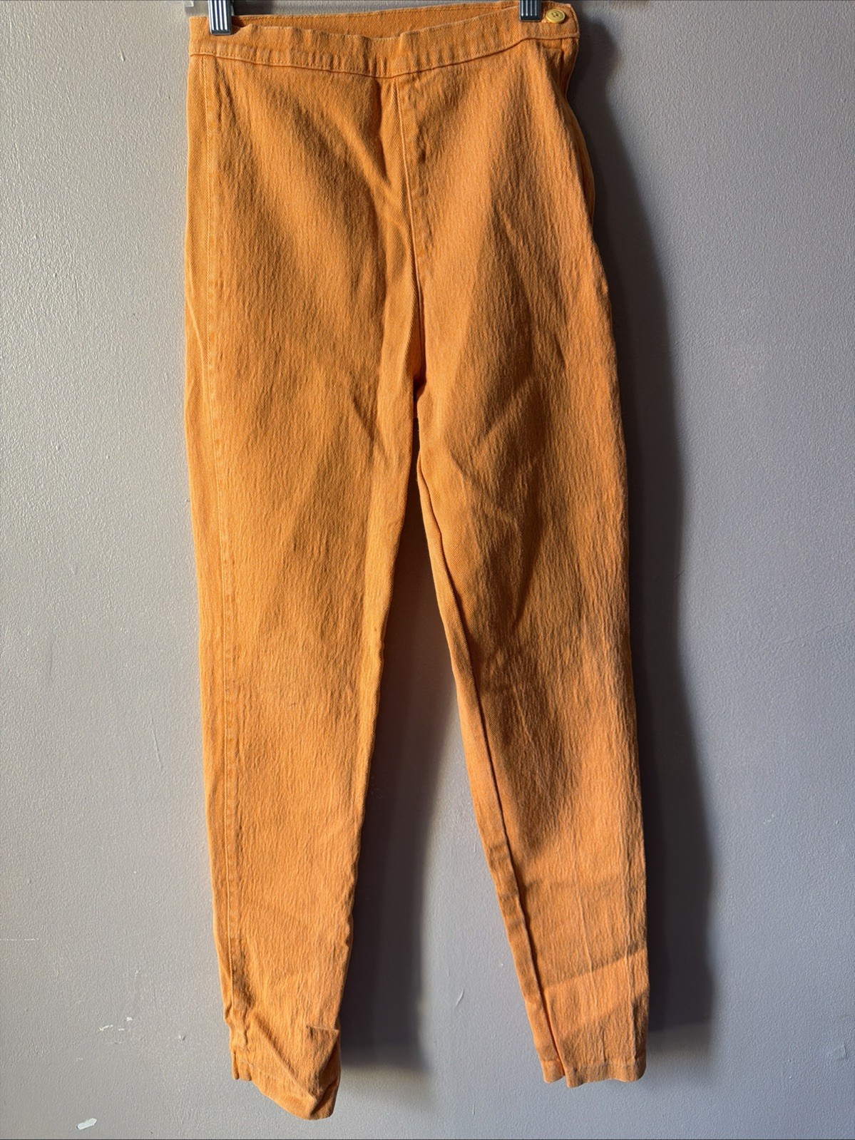 Rare Vintage JouJou Orange Denim Slim Jeans Women’s Small