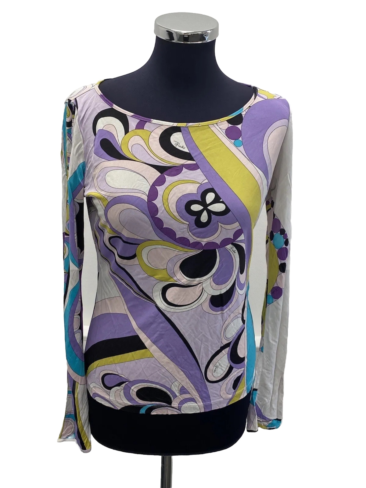 EMILIO PUCCI WOMEN’S JERSEY SHIRT VINTAGE JHD4927