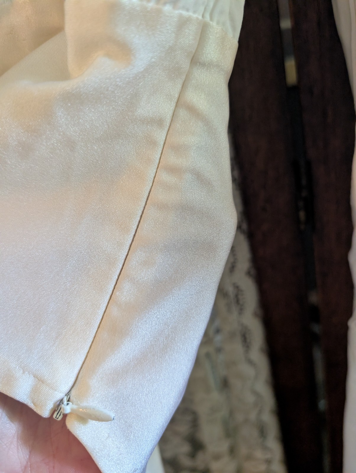 Vintage 80’s 90’s White Christian Dior Paris Boutique Tuxedo Blouse EU 42