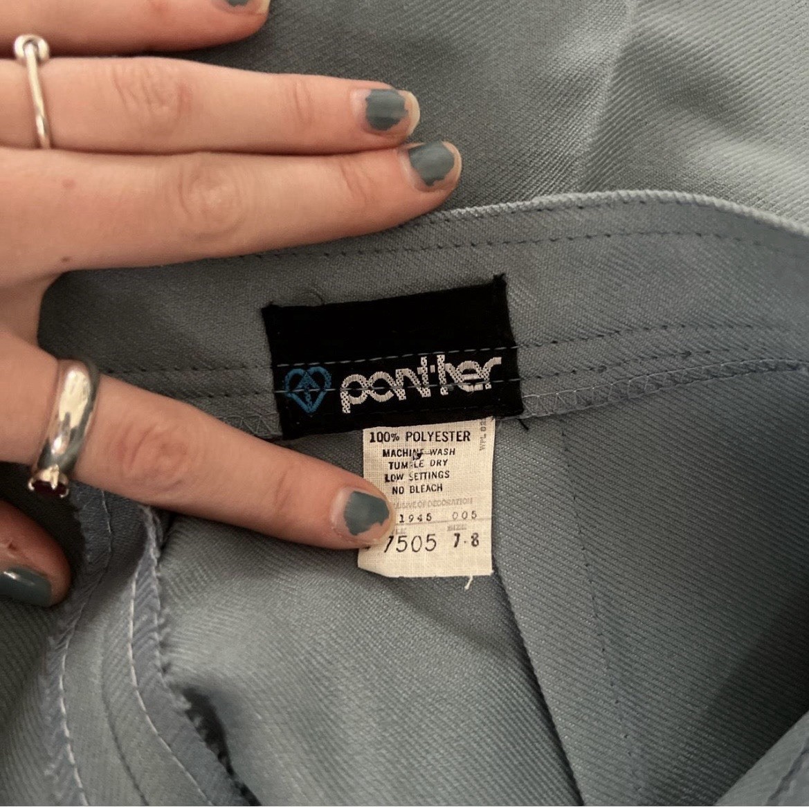 Vintage 1940s Sea Foam/Teal Pleaded Pants Inseam: 32” Waist: 24”