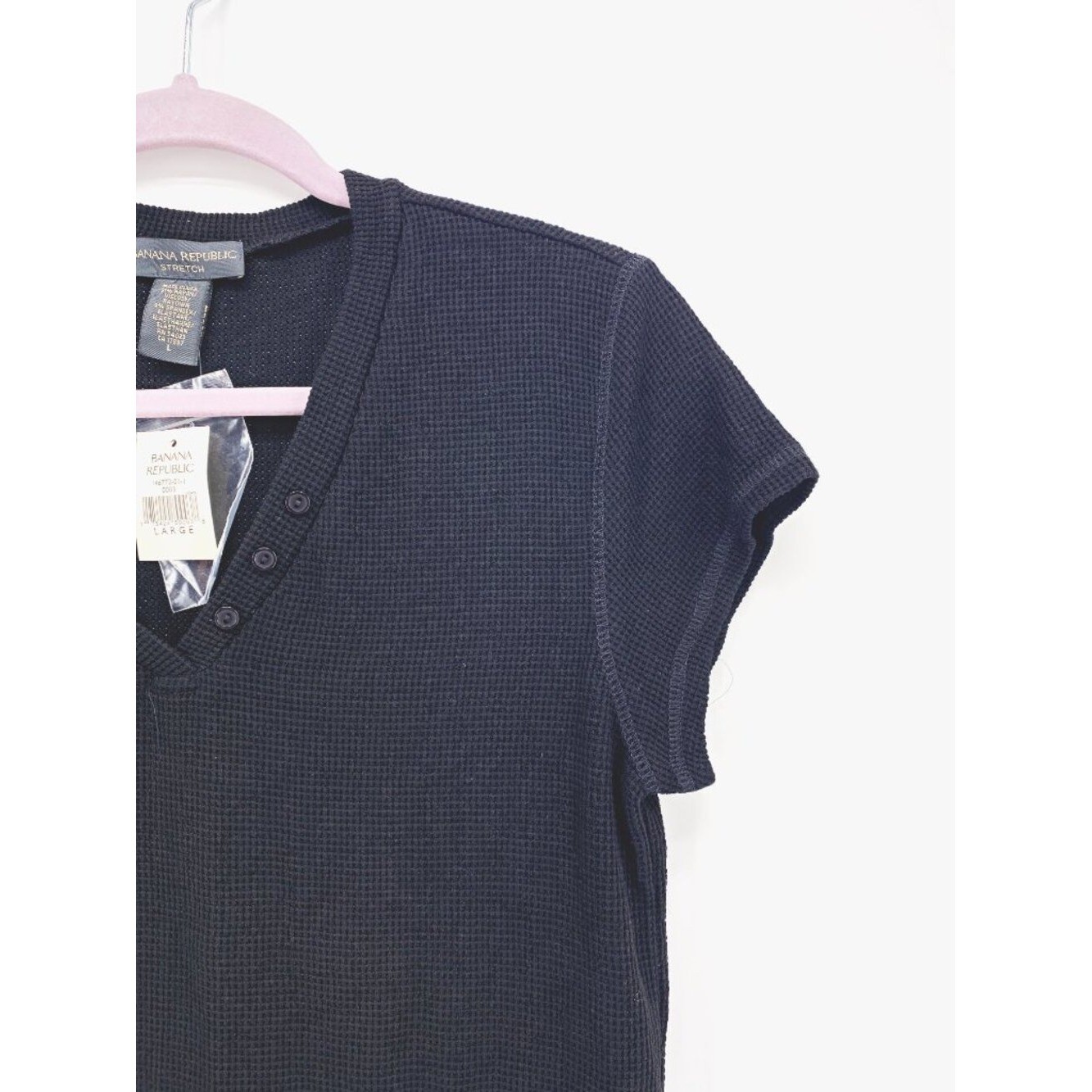 Banana Republic Vintage Y2K Texture Knit Top