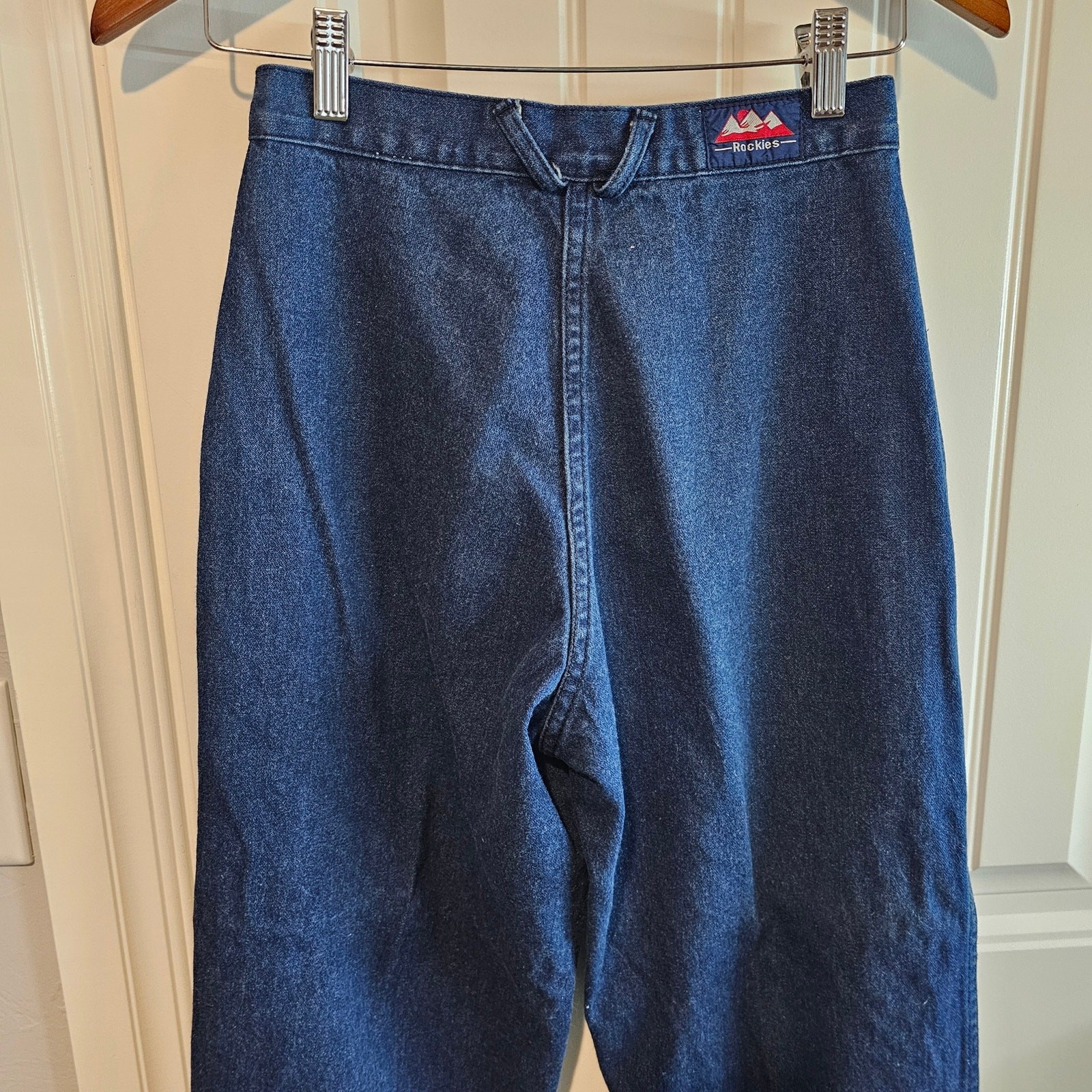 Rockies Vintage Jeans Women Size 4 80s Blue Tapered High Rise Western Retro Farm