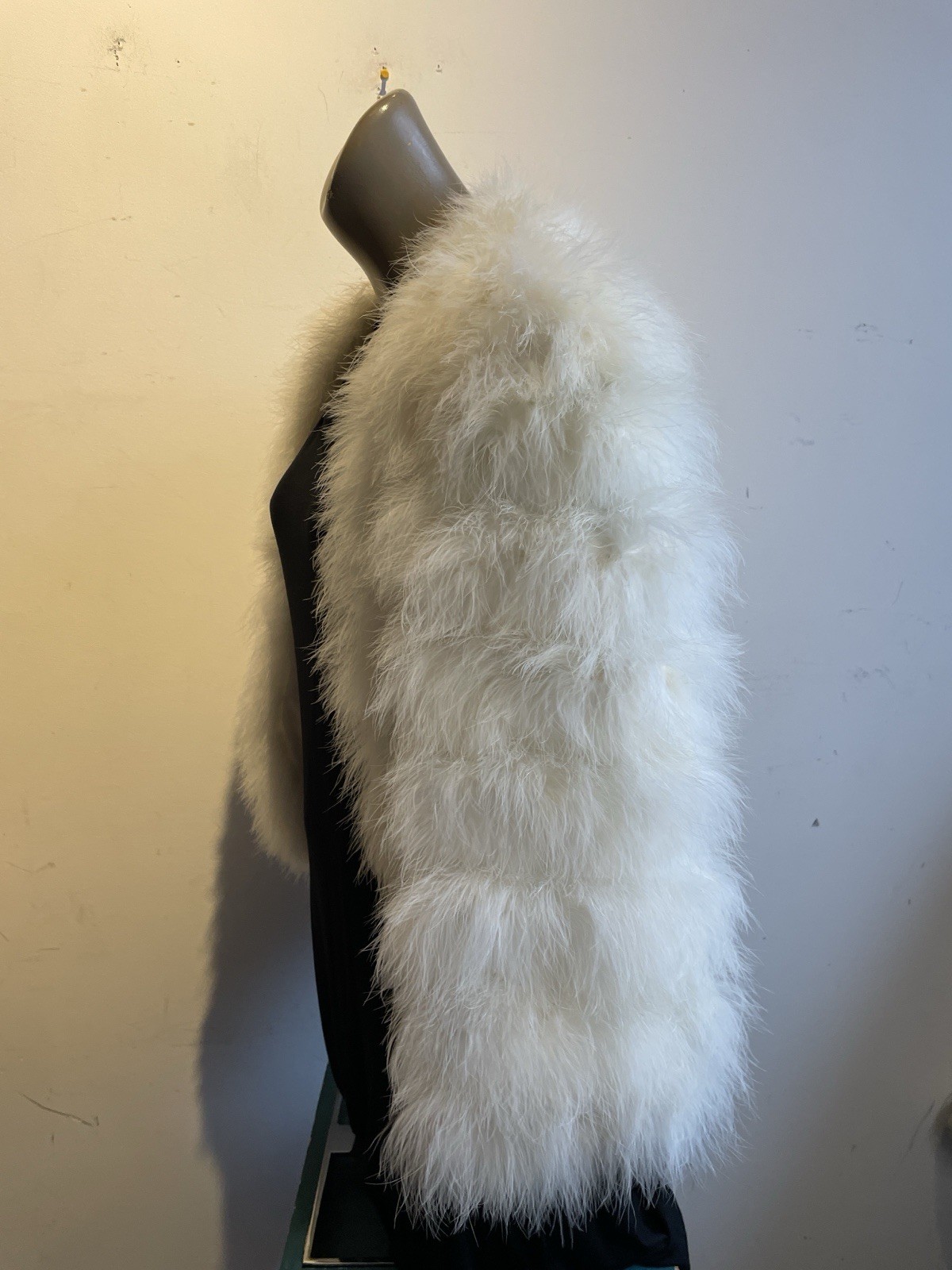 Vintage 1960’s – 1970s Marabou Feather Jacket
