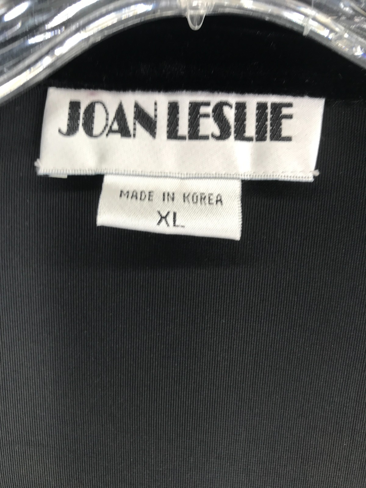 Vintage Joan Leslie Velvet 3Pc Outfit Jacket /Top Sz XL Skirt Sz L Black Leopard