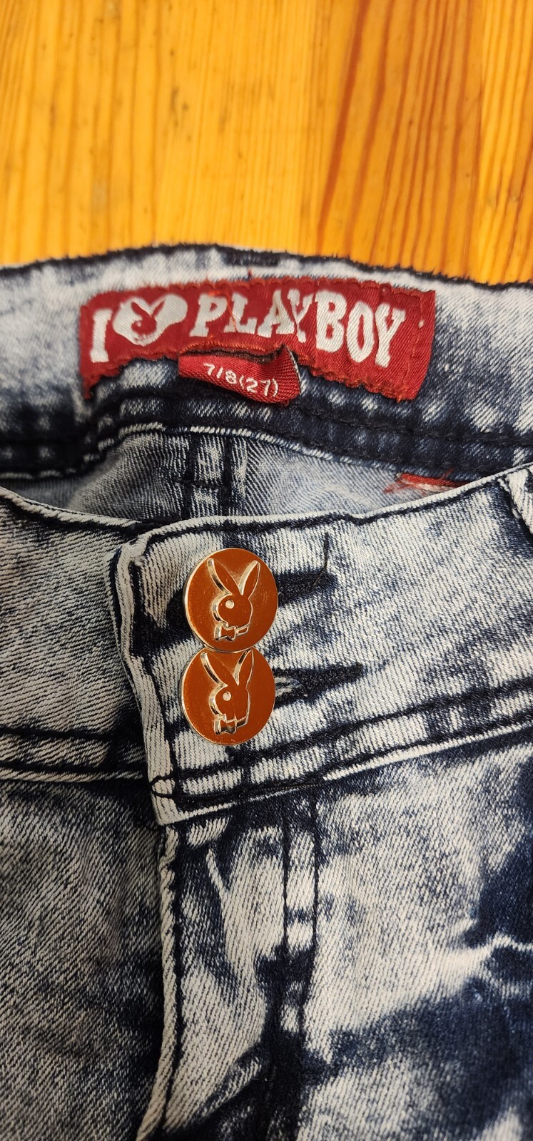 🌐VINTAGE 🌸BRAND NEW no tags🌸 Women’s PLAYBOY Jeans size 7/8