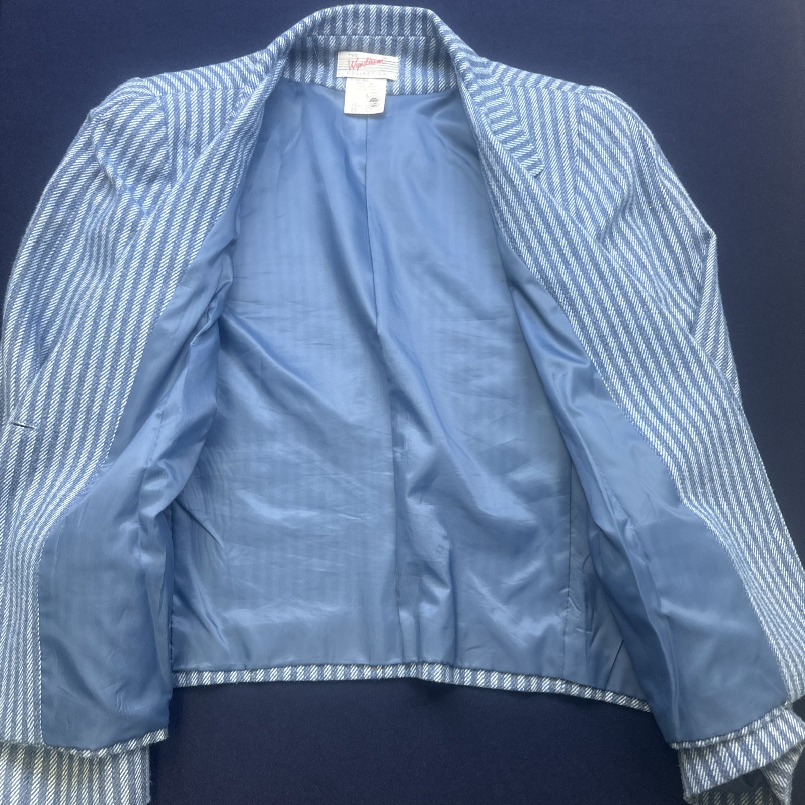 VTG Blazer Jacket Size 10 Women’s The Wyndham Collection Classic Preppy Tailored
