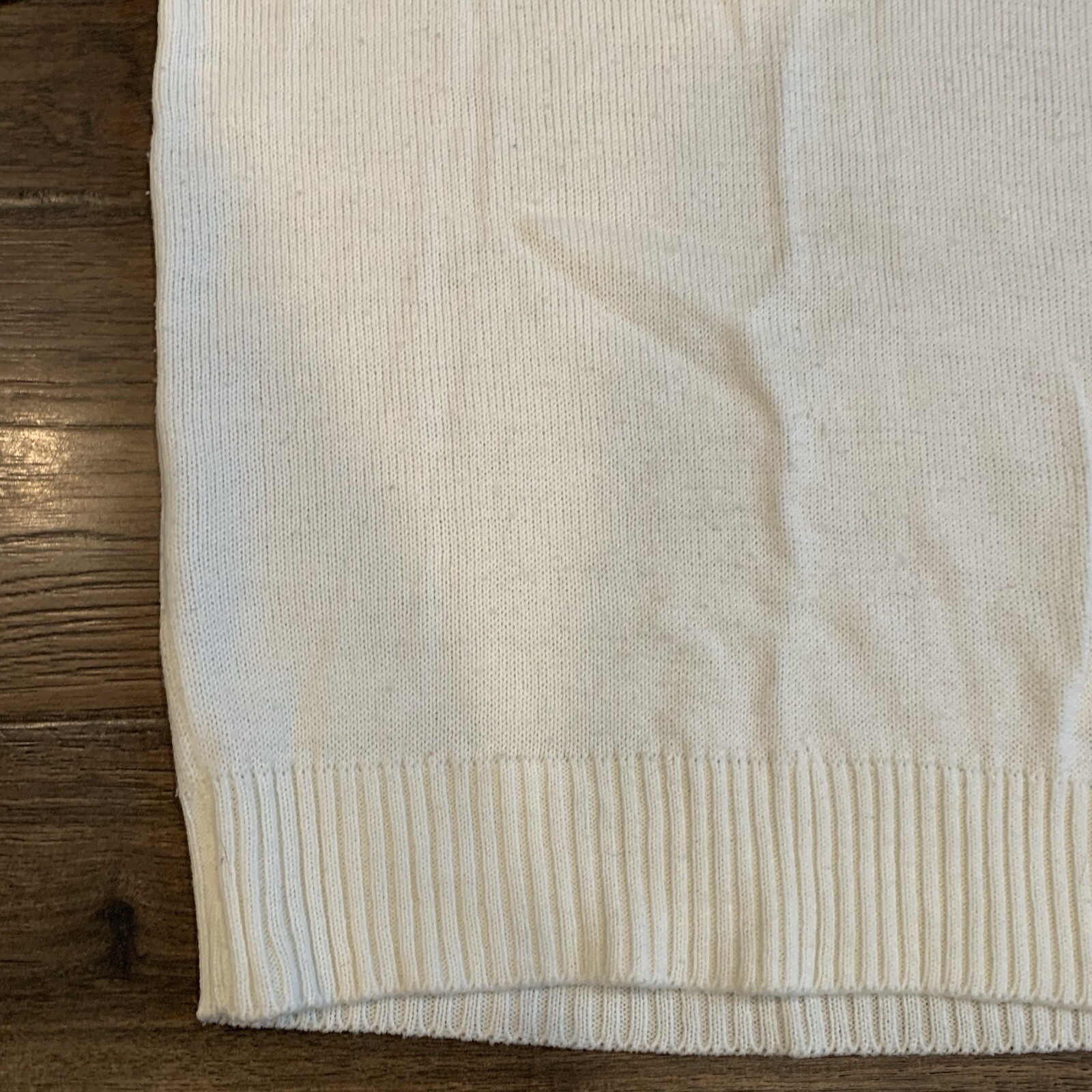 Vintage Women’s Sweater Size 42 Knitivo II Ivory White Pullover Fair Isle