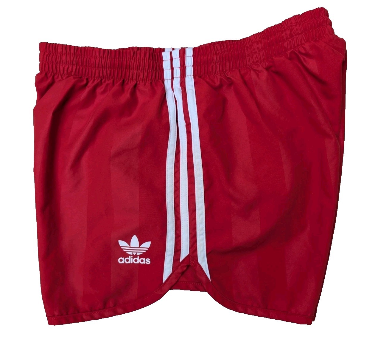 Adidas Sprinter Glanz Womens Shorts L Red Sports Vintage Football Casual Retro