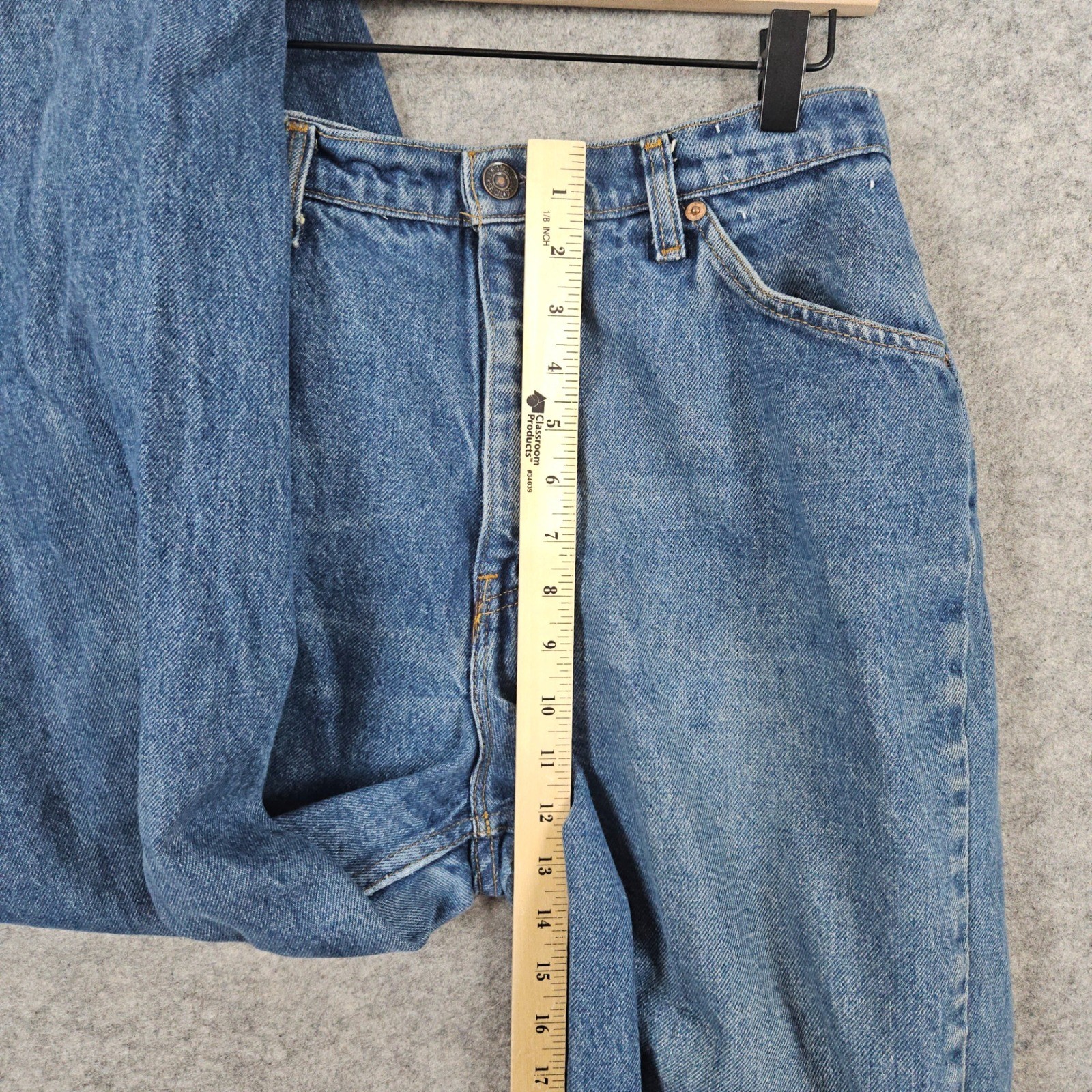 Vintage Levis California Straights Jeans Women’s High Waist Denim 27×34 ZIPPER