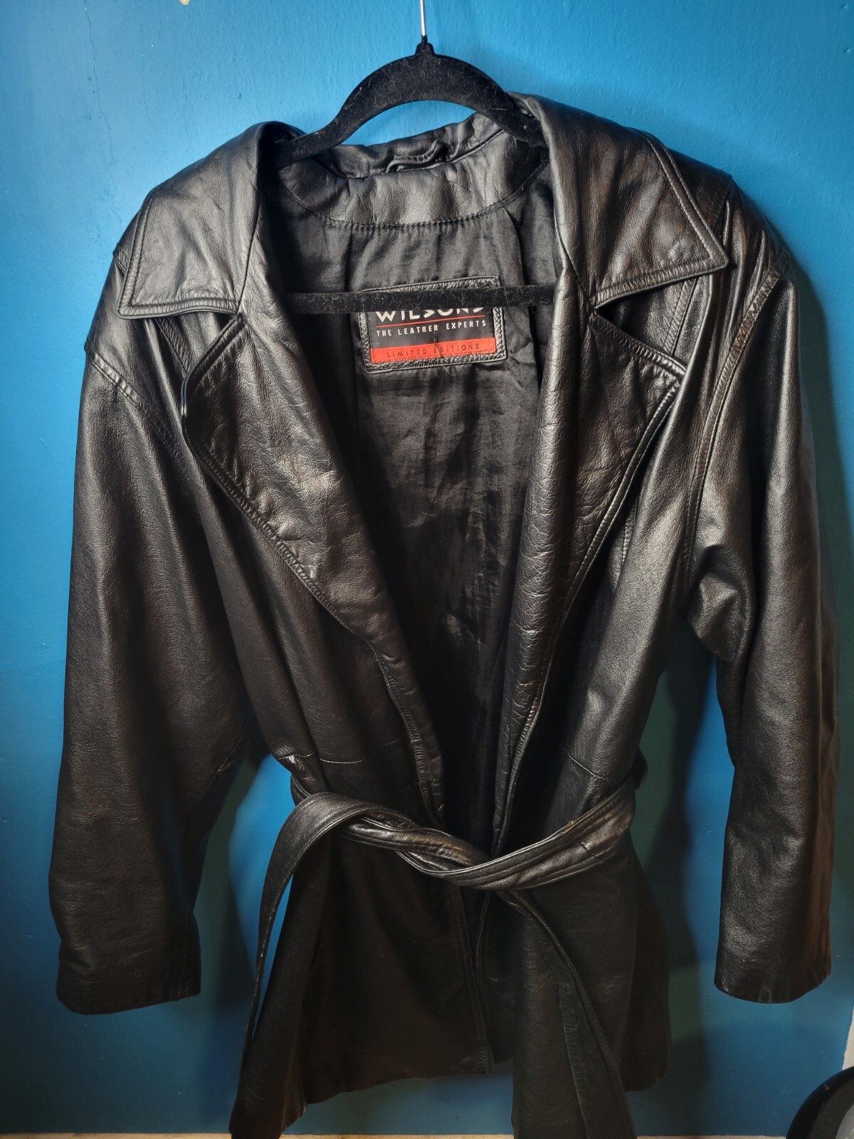 Vintage 1986 Women’s Wilsons Leather Jacket Coat
