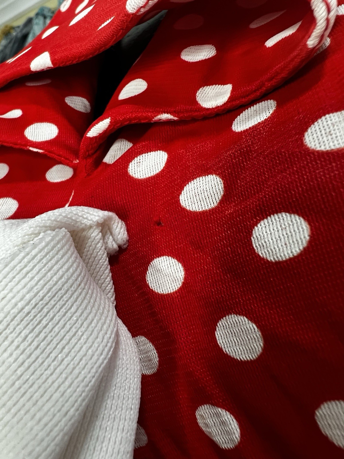 Jack Hartley Miami Vintage Dress Red White Polka Dot Sailor Stretch Halter Maxi