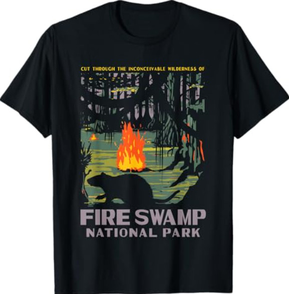 Fire Swamp National Park T-Shirt