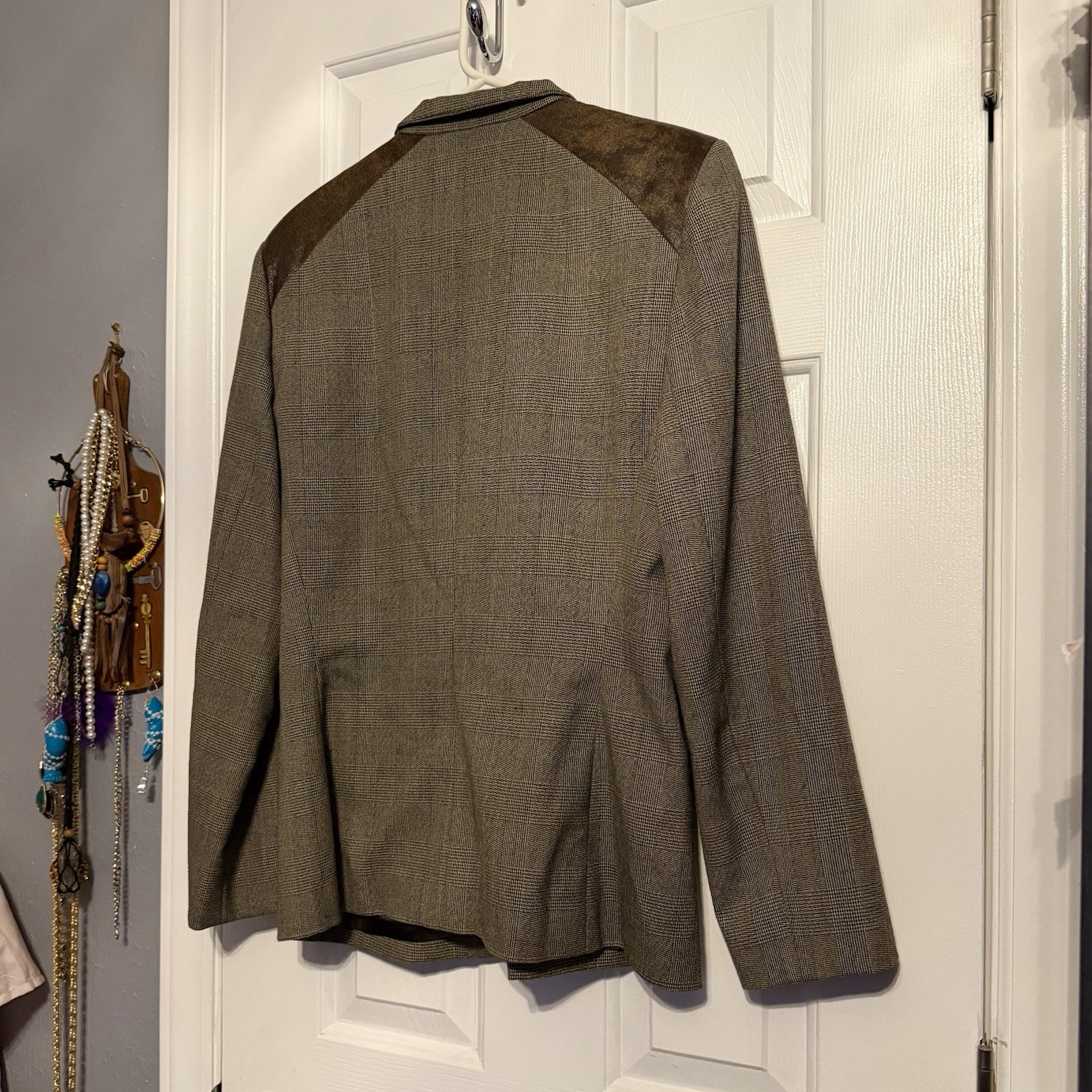 Vintage Harve Benard Wool Full Zip Blazer Jacket Womens 12