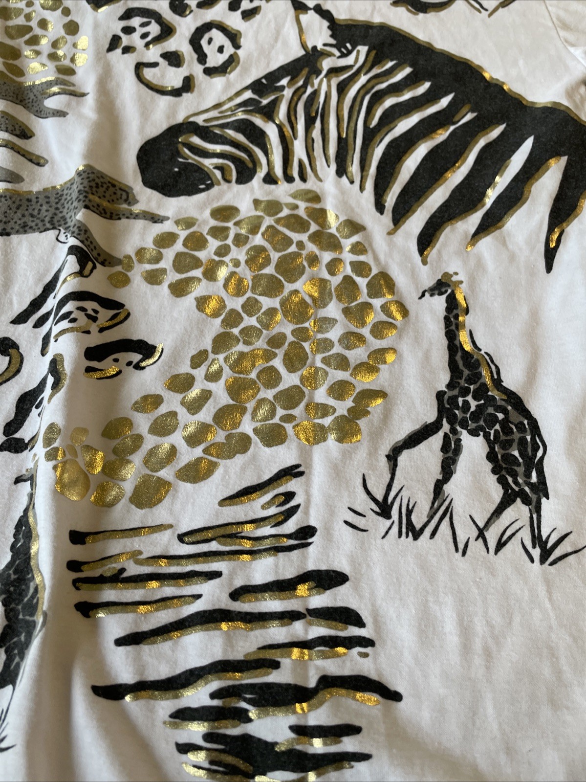 Western connection of California, vintage single stitch, medium, animal print T
