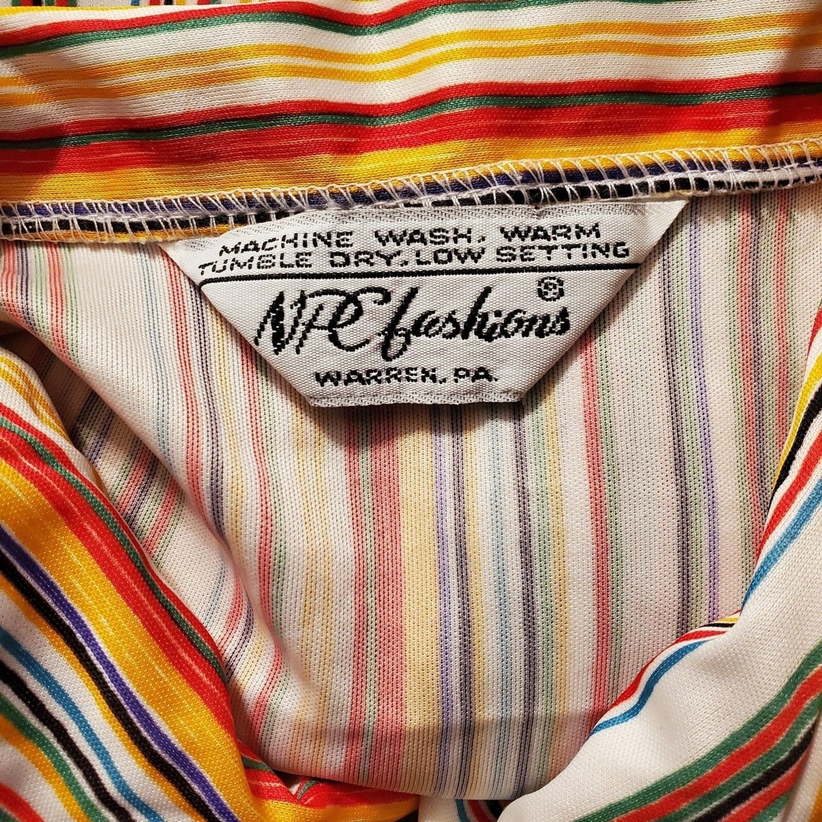 NPC Fashion Striped Retro Mod 1960 – 1970 Tee Shirt Dress