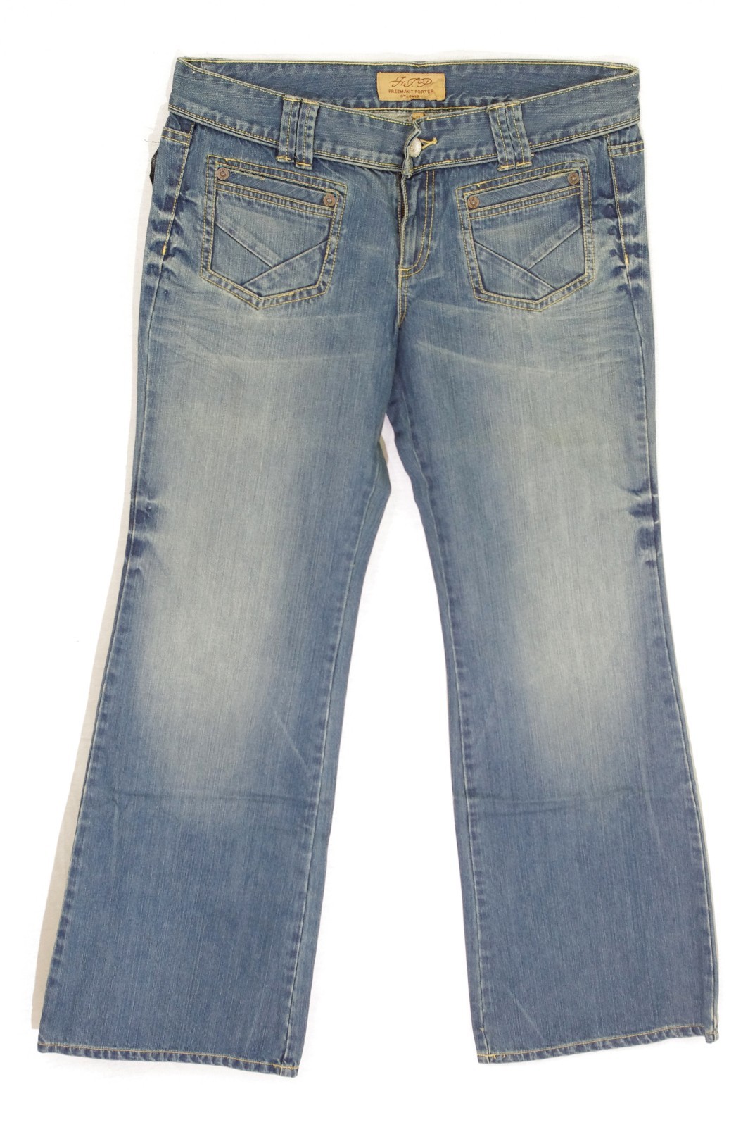FREEMAN Flare Daily Womens Vintage Eph Bootcut Wide Leg Jeans Size W 32