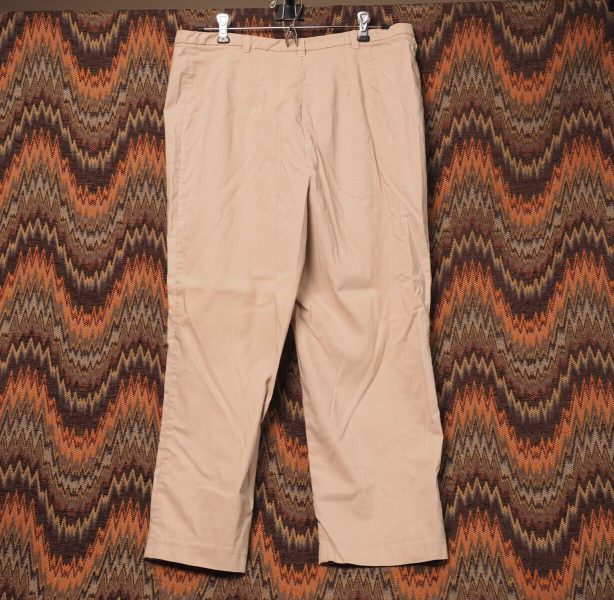 Vintage Kathy Ireland Plus Womens Tan Pants Size 16W