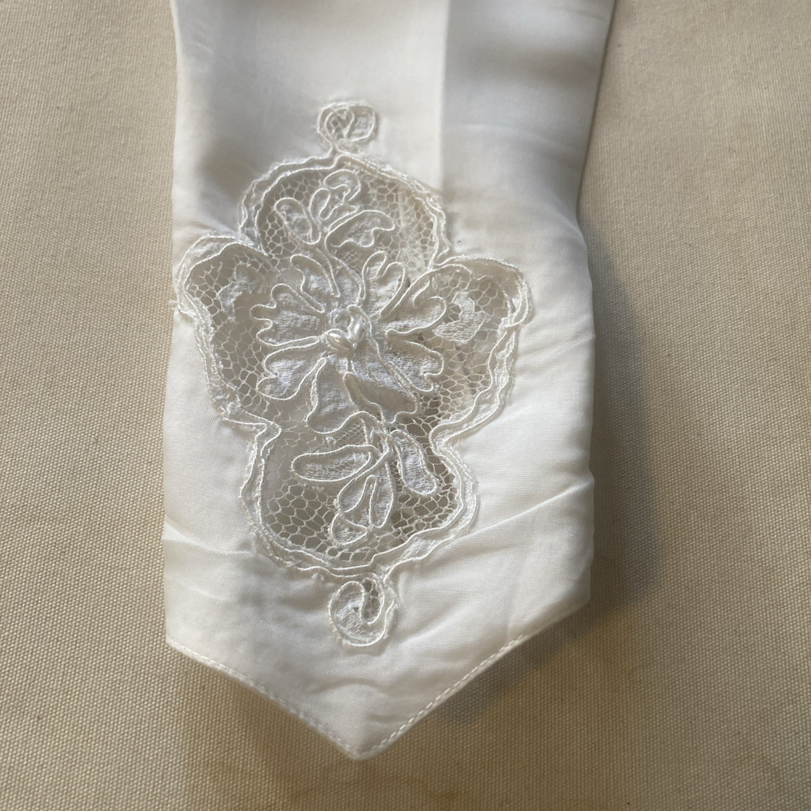 Vintage Custom Handmade Wedding Dress w/ Train & Veil – 1960s