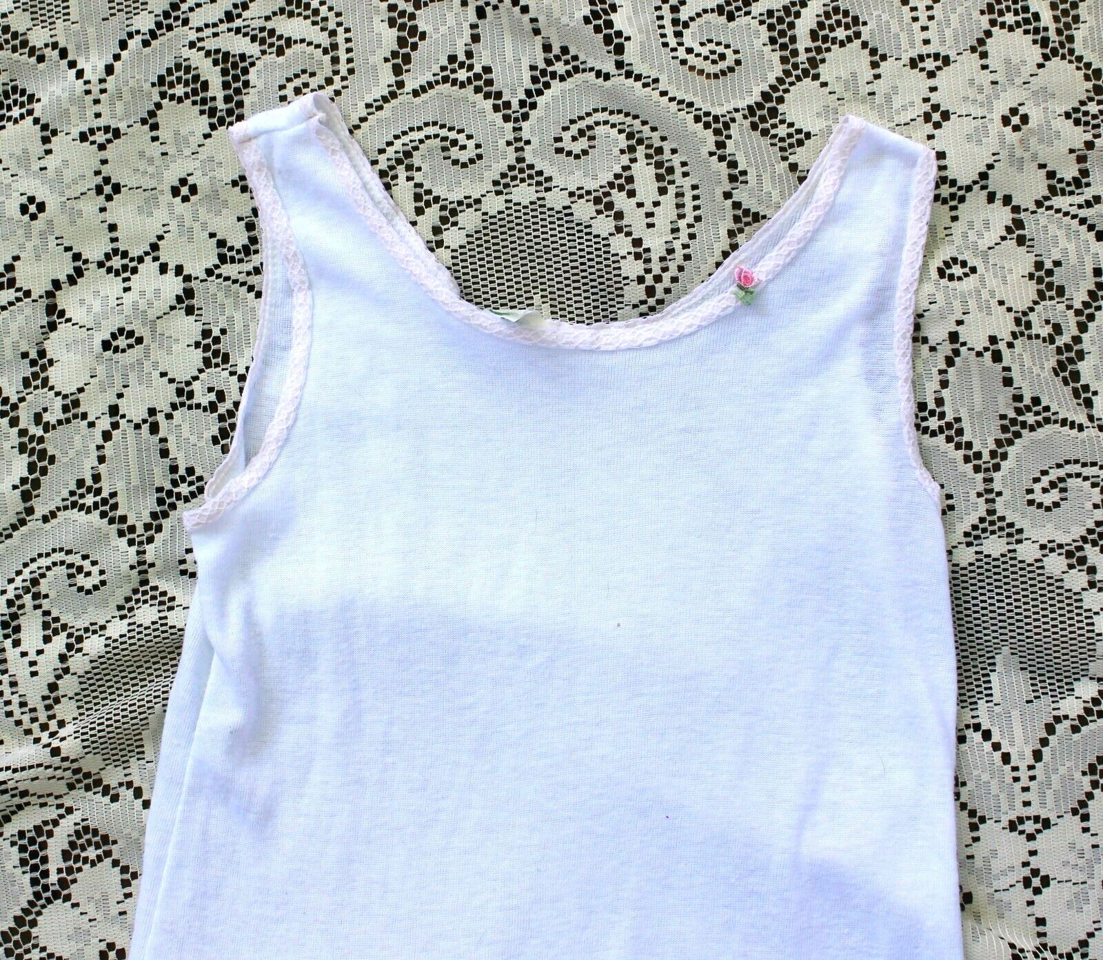 Vintage 1960’s Teen or Small Adult T Shirt Slip S/M I. C. Brand