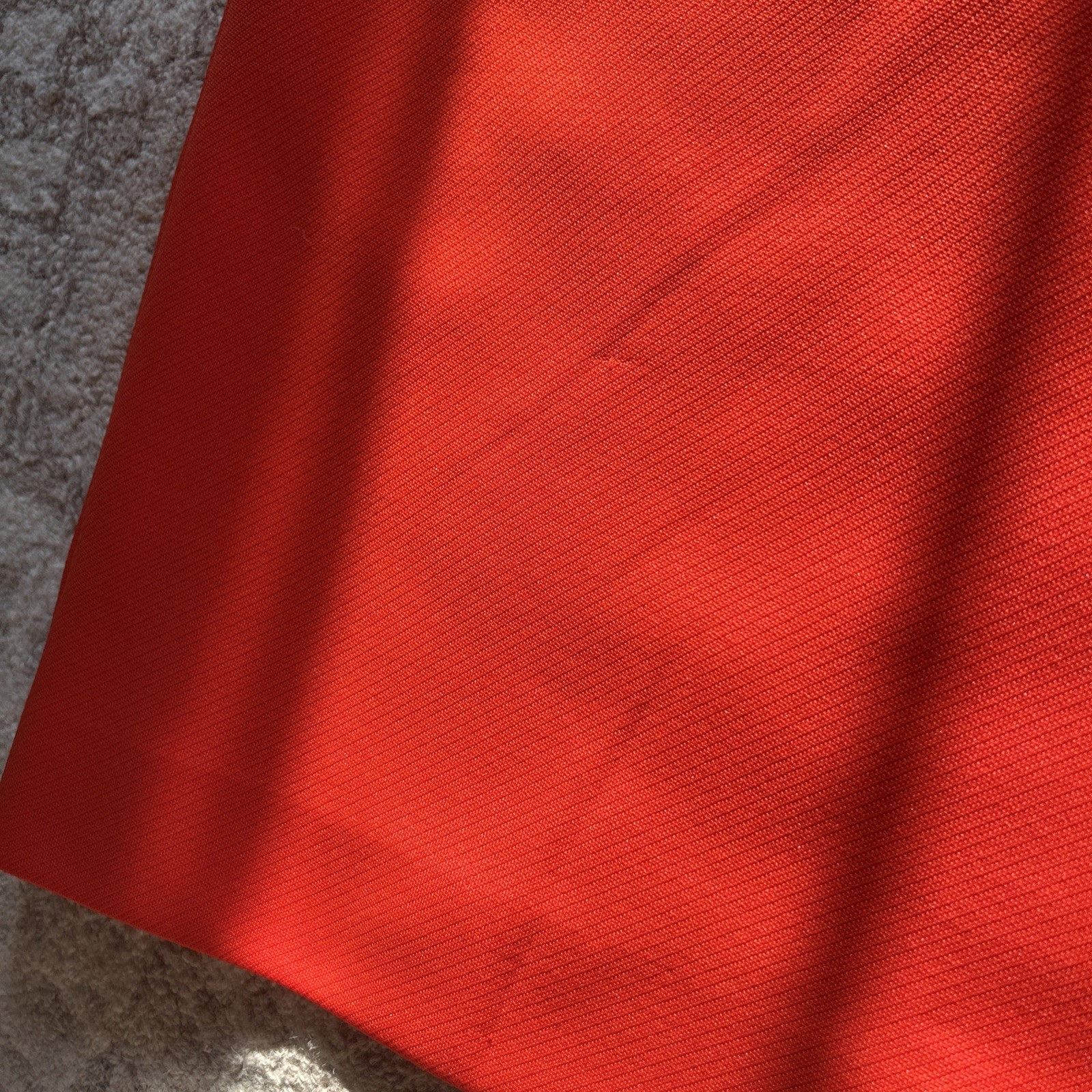 Vintage 1960’s Bleeker Street Mid Bright Orange Mod Dress