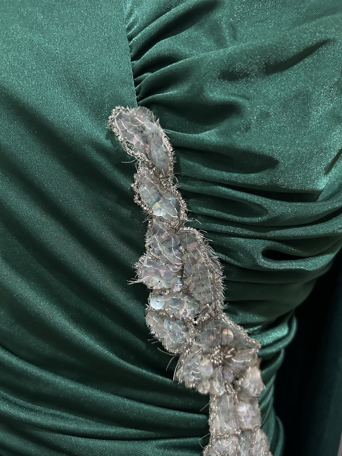 VTG 80s Filigree SZ 14P Evening Gown Prom Formal Party Dress Old Hollywood Glam