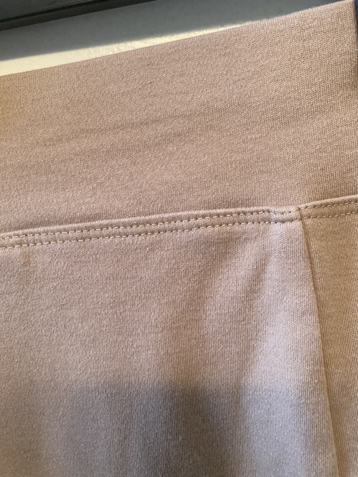 VTG LINKS M Cotton Polyester Tan A Line Skirt Cottagecore