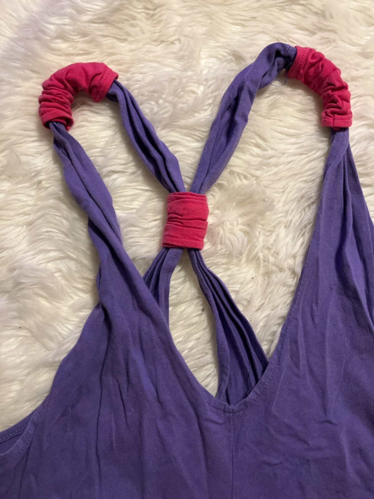 vintage dashers purple playsuit