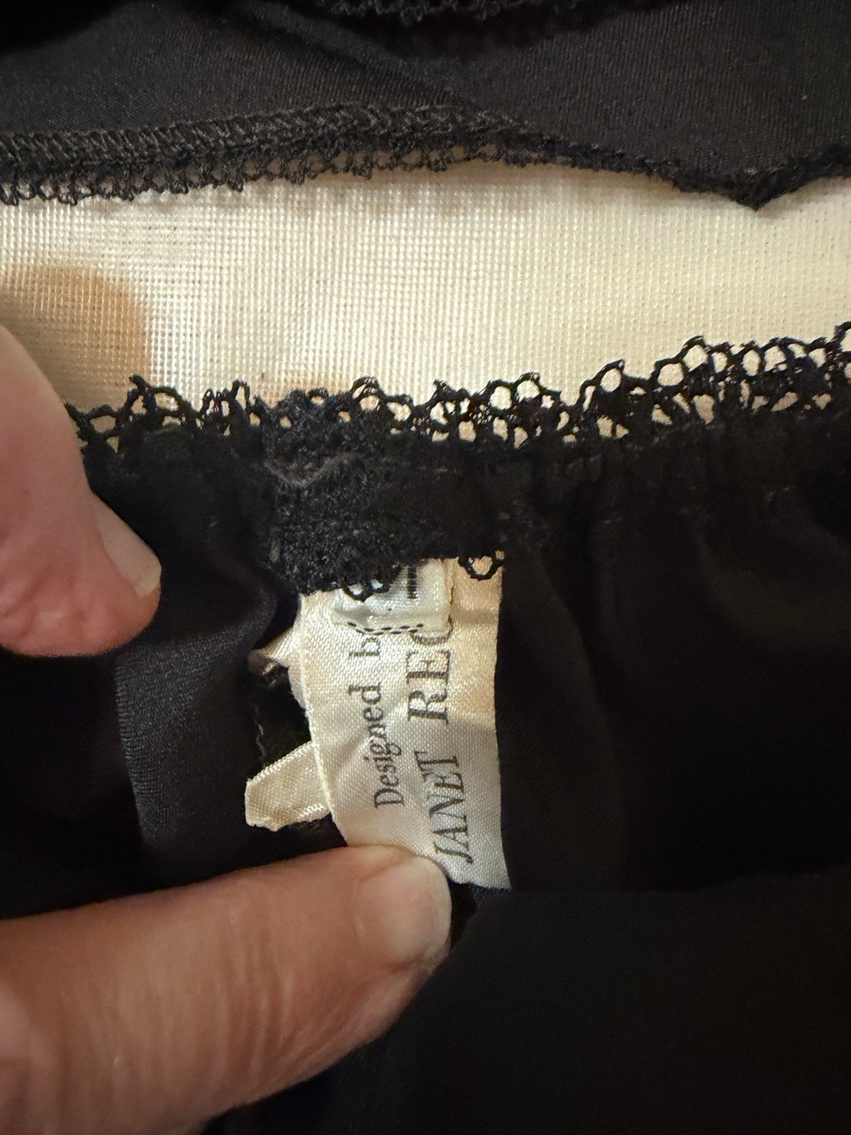 Janet Reger 1985 Beauchamp Collection Silk Camisole and Panties