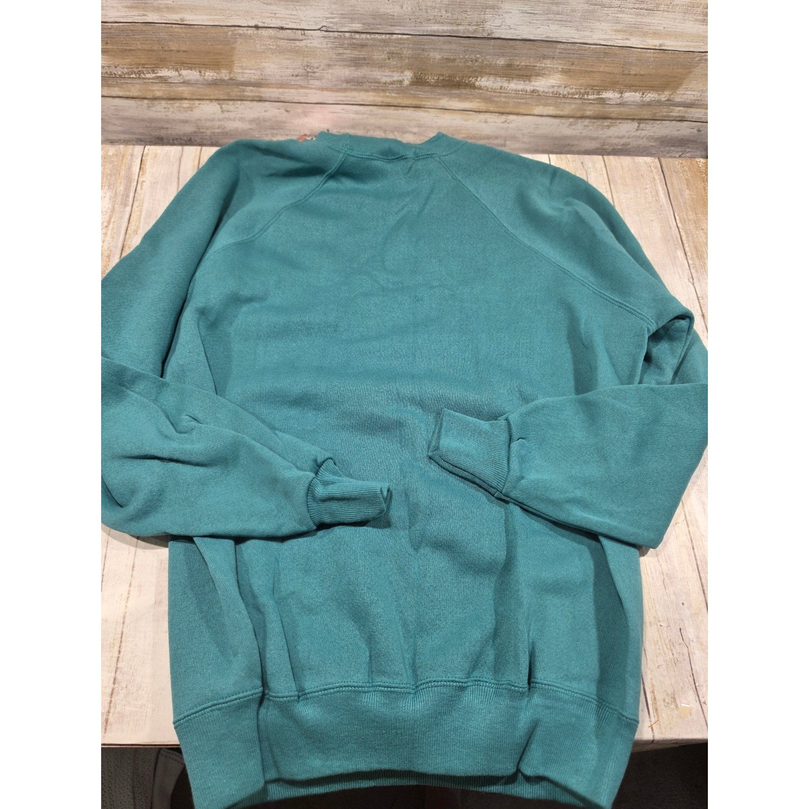 Vintage Hanes Her Way Sweatshirt Medium Sage Green 90s Deadstock Olympic 1996