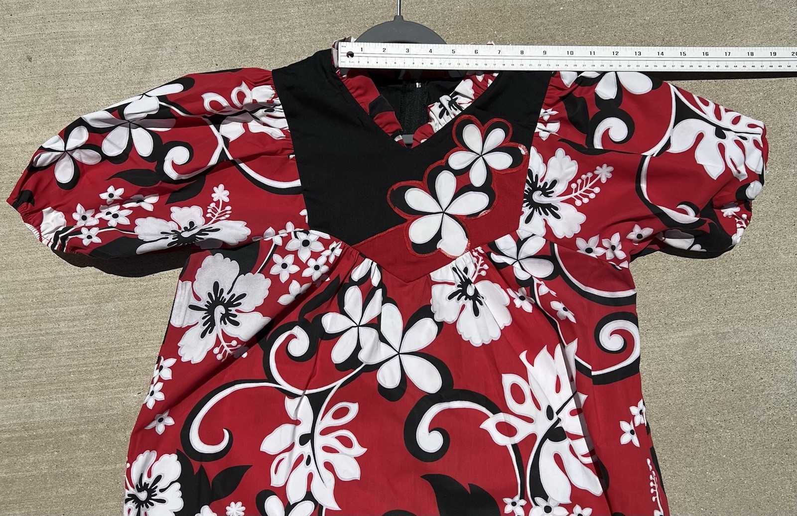 Carol Bennett Hawaii Muu Muu Inspired Dress Hawaiian Tiki Aloha L Vintage