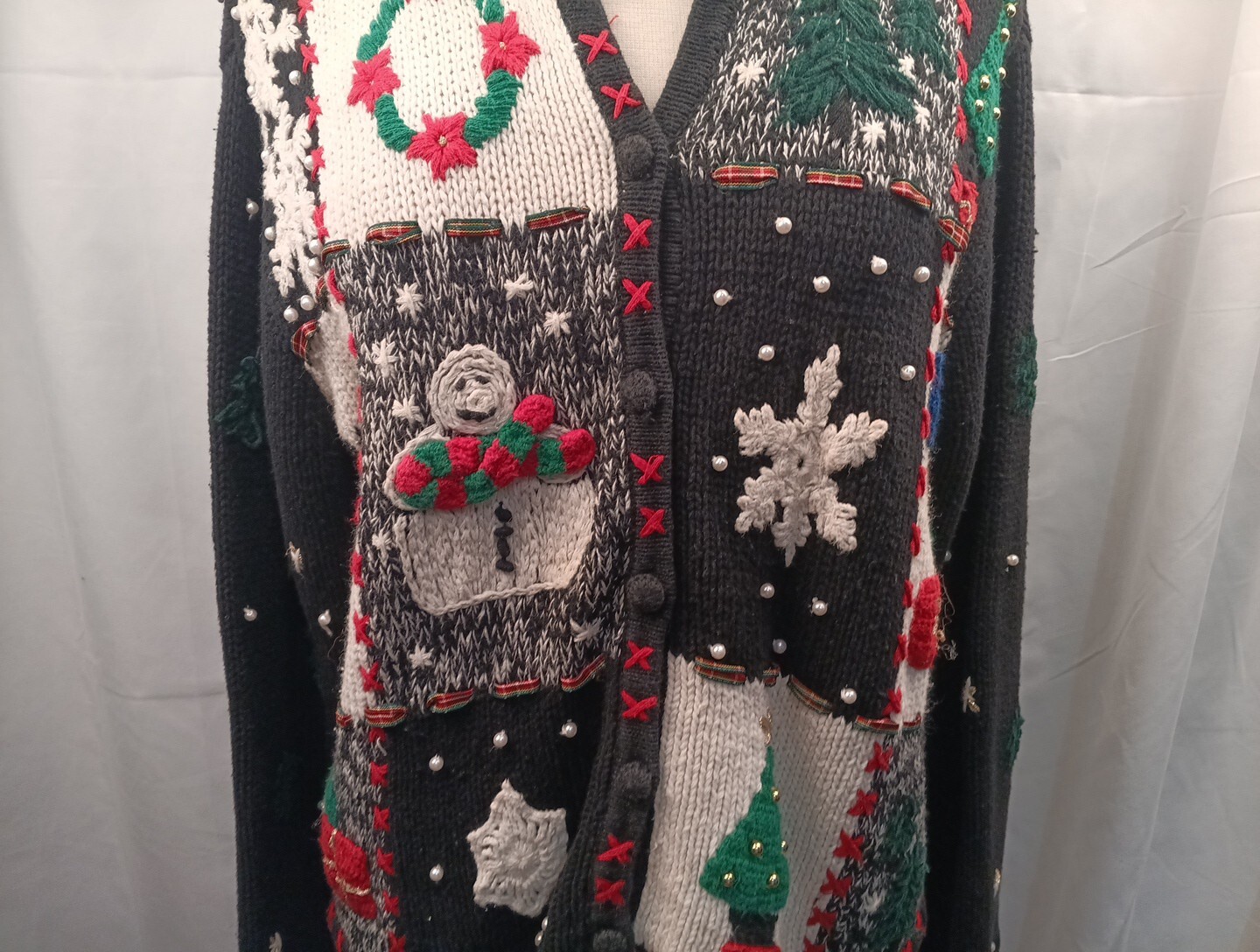 Designers Originals Studio Christmas Sweater Women’s M Ugly