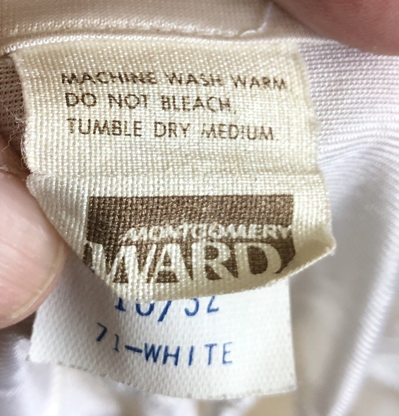 Vintage Full Slip White Women’s Med Size 10/32 Montgomery Ward USA