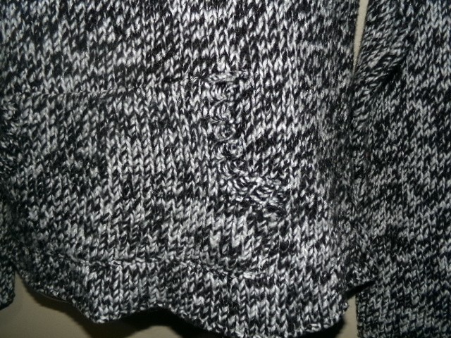 Vintage Sweater Hippie Boho W Hood & Pockets Ladies Stationwagon Brand XL Runs S