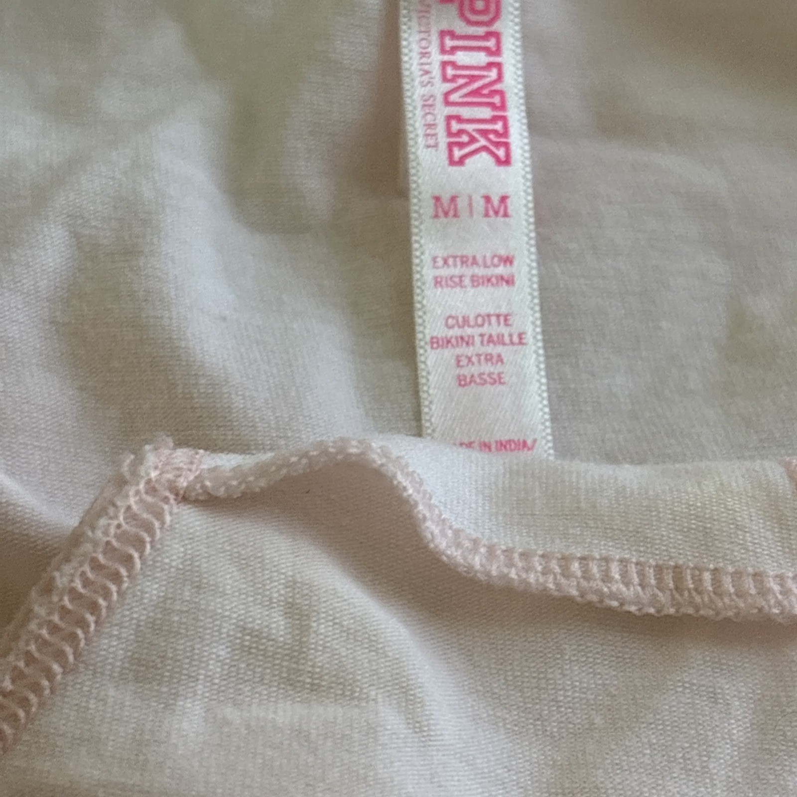 Vintage Lote 4 Pink/victoria Secrets Mic Pantis #5370