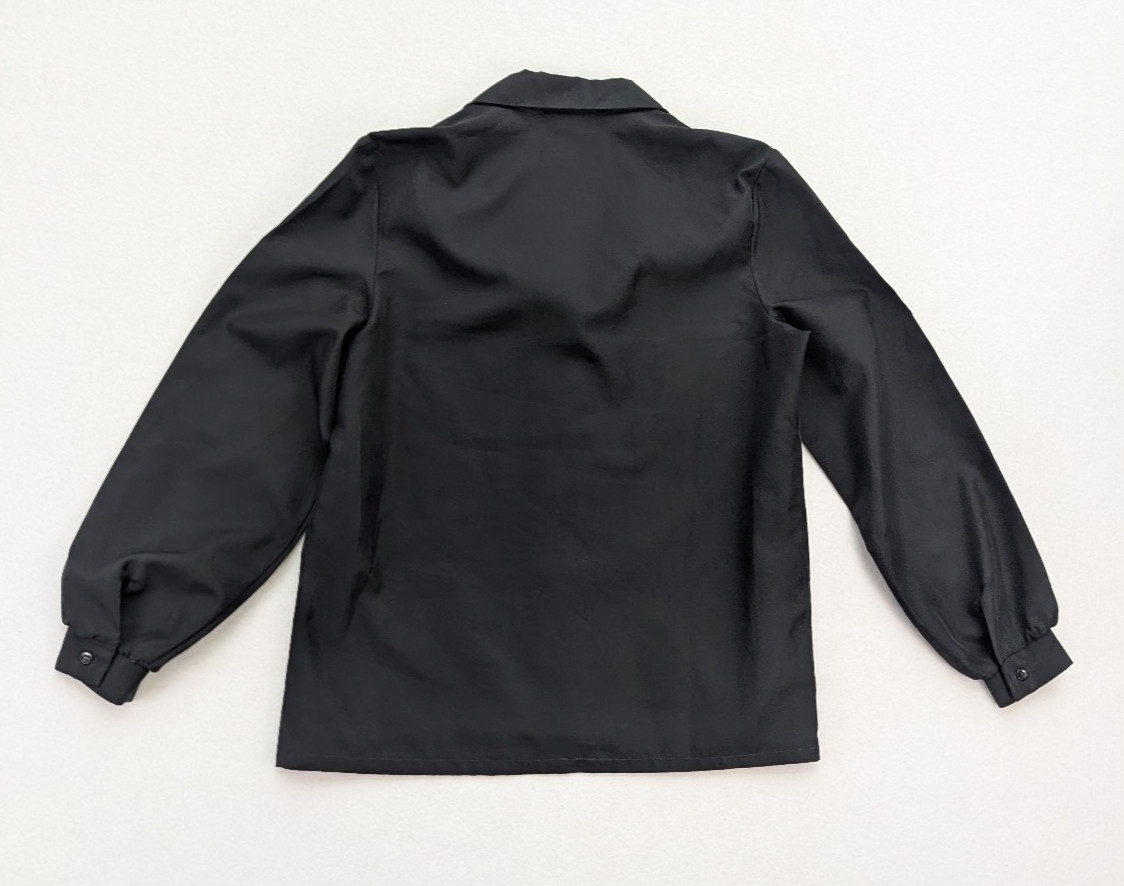 Lucky Winner Vintage Women’s Top Size 14 Black Long Sleeve Blouse