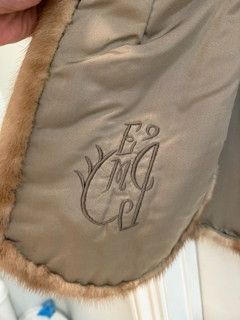 Vintage Real Fur Cape Capelet Stole | Believed Mink | 1950s 1960s Old Hollywood