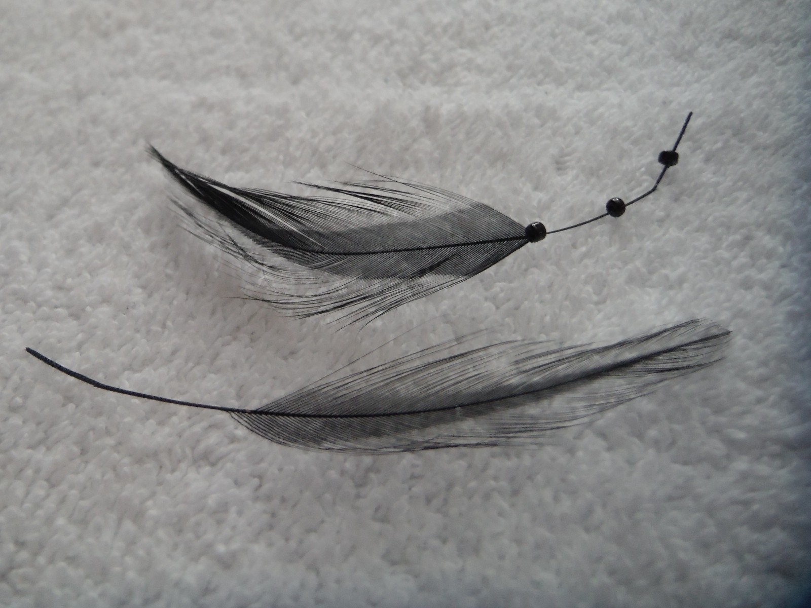 DARLING BODY FASHIONS Super Rare/Amazing VTG 70s Lingerie/Costume Set Feathers S
