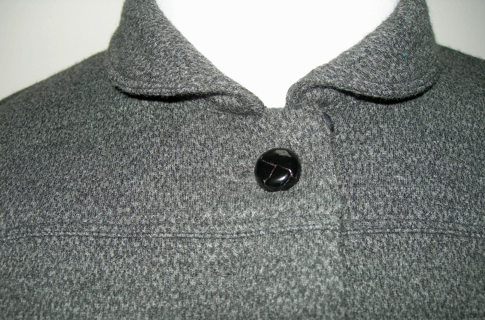 Vintage GEOFFREY BEENE Gray Shirtwaist Dress Saks 8 (VTG Small) „Boss Lady”
