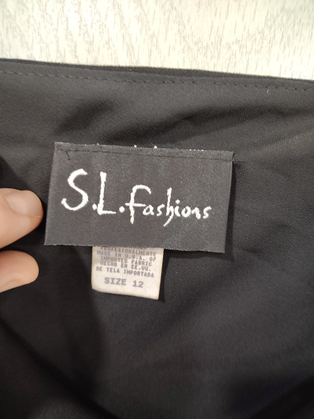 Vintage SL Fashions Vintage Size 12 New Old Stock In Belished Sequined Beaded…