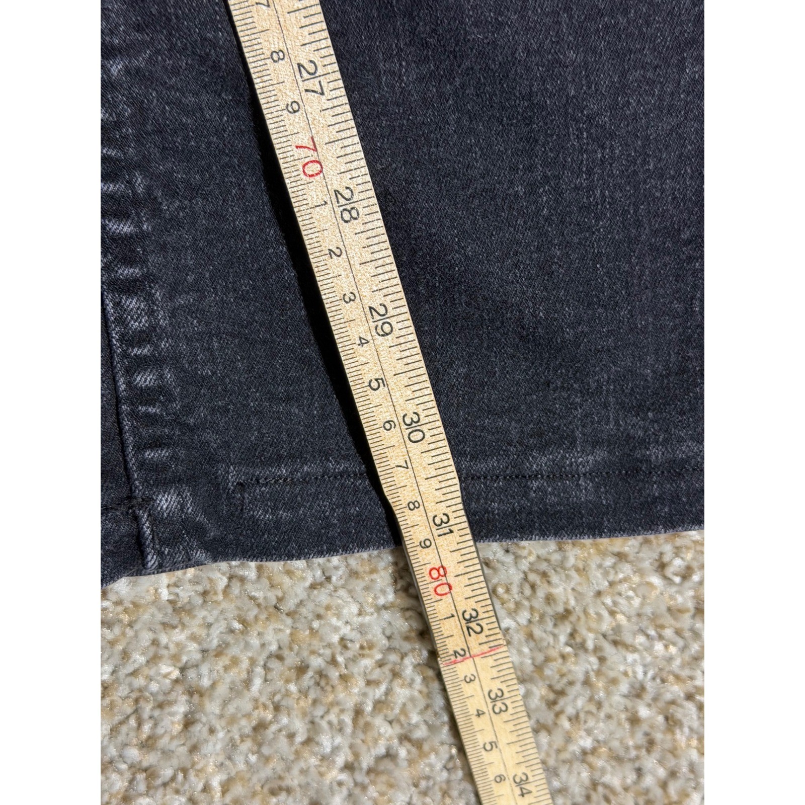 Vintage Riders by Lee Black Wash Relaxed Fit Jeans Women’s 12L Grunge Y2K